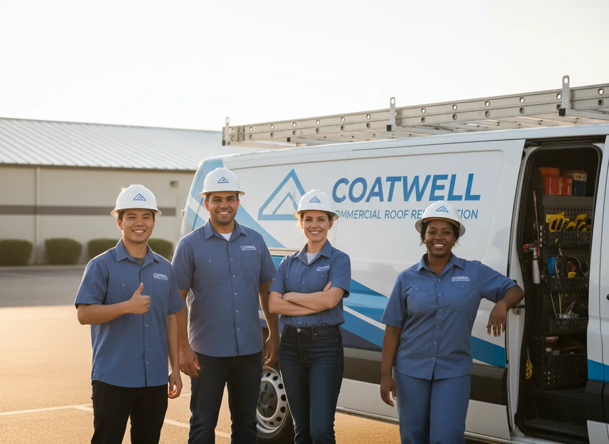 Commercial roof coating company in Lindsay, TX
